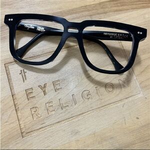 Vinylize Maze Optical Black Glasses by Tipton